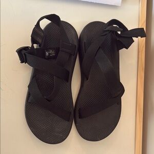 Black Strappy Sandals